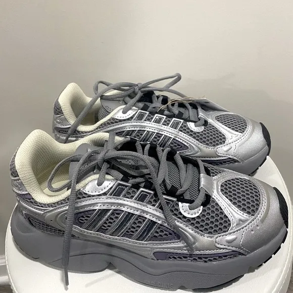 Adidas Ozmillen Sneakers | Women’s Size 6.5 Gray &amp; Purple NWT