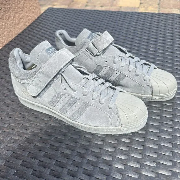 Adidas Pro Shell 80s Triple Grey Men's Athletic Shoes BZ0210