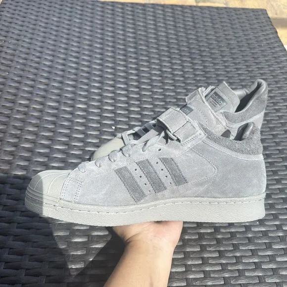 Adidas Pro Shell 80s Triple Grey Men's Athletic Shoes BZ0210