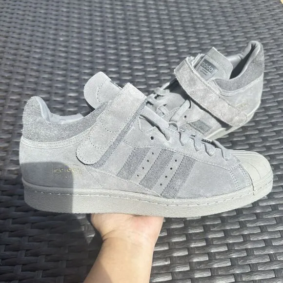 Adidas Pro Shell 80s Triple Grey Men's Athletic Shoes BZ0210