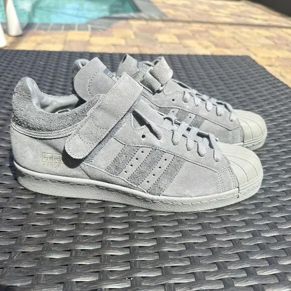 Adidas Pro Shell 80s Triple Grey Men's Athletic Shoes BZ0210