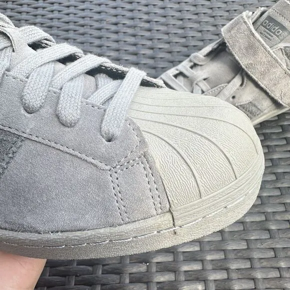 Adidas Pro Shell 80s Triple Grey Men's Athletic Shoes BZ0210