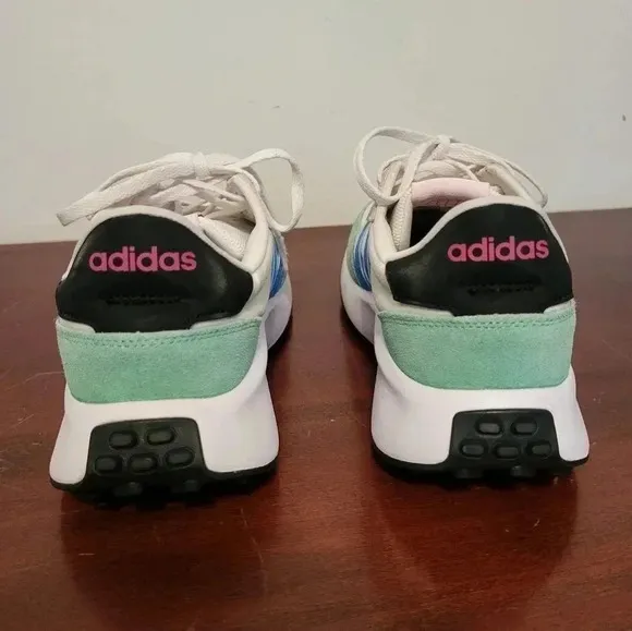 Adidas Run 70's Cloudfoam Low Retro Style Suede Athletic Running Shoes(9)
