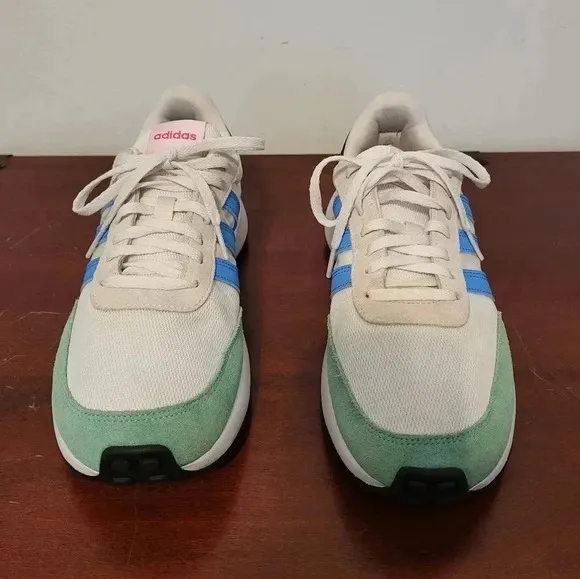 Adidas Run 70's Cloudfoam Low Retro Style Suede Athletic Running Shoes(9)