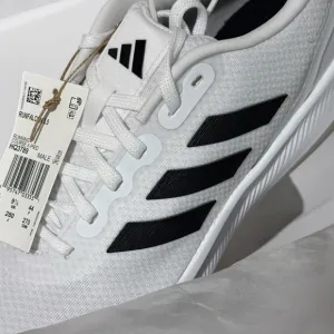 Adidas Runfalcon 3.0 Cloudfoam Low Running Shoes Sneakers White Blk Men Size 10