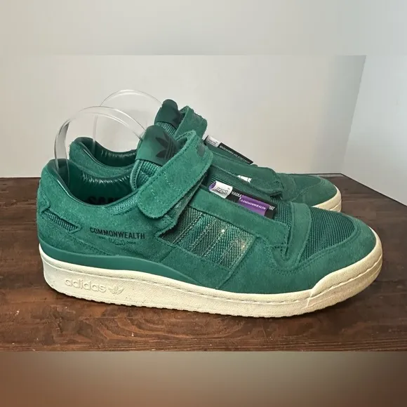 Adidas Sample Sneaker Green Forum 84 Sz9 Low Commonwealth Collab 001/450 Rare