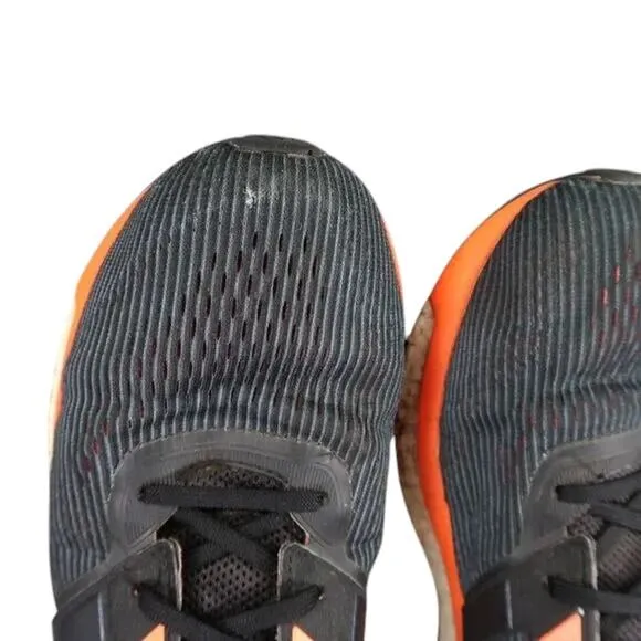 Adidas Shoes Men 13 Athletic Trainer Supernova Running Sport Active Black Orange