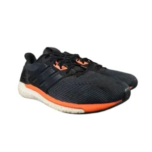 Adidas Shoes Men 13 Athletic Trainer Supernova Running Sport Active Black Orange
