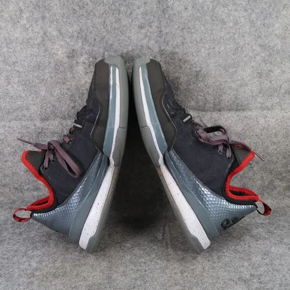 Adidas Shoes Mens 10.5 Sneakers D Lillard 1 Away Athletic Sport Basketball Black