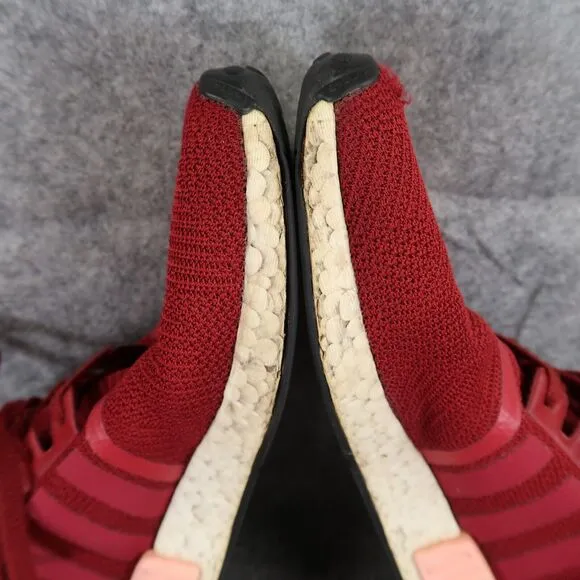 Adidas Shoes Womens 9.5 Athletic Trainer NMD R1 Sneaker Running Sport Active Red