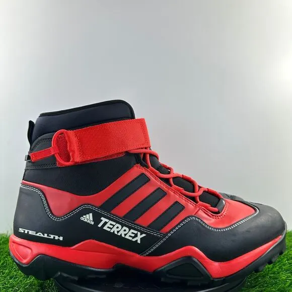Adidas Terrex Hydro Lace Men Size 11 Red Canyoning Hiking Trail Boots CQ1755 NEW