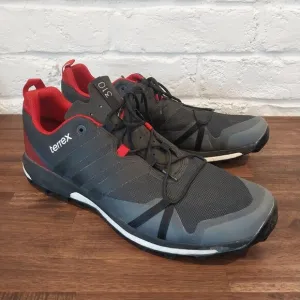 Adidas Terrex Walking Hiking Shoes Mens 14 Black Red 310 Boost Athletic Casual