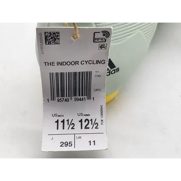 Adidas The Indoor Mens Cycling Shoe Size 11.5 Blue GX1668