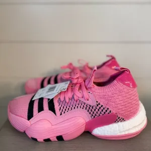 Adidas Trae Young 2 Men Basketball Shoes Bliss Pink Black US Men 9 Women 10