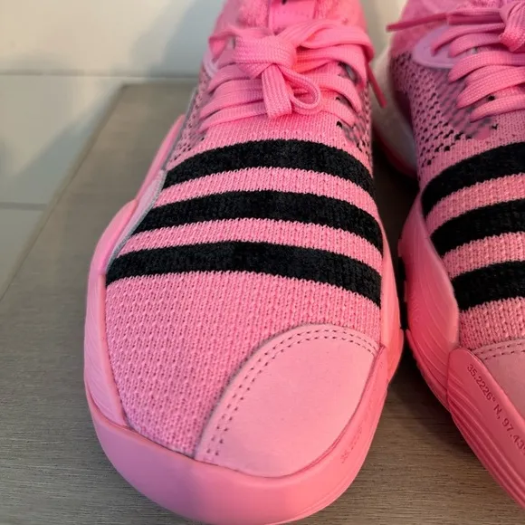 Adidas Trae Young 2 Men Basketball Shoes Bliss Pink Black US Men 9 Women 10