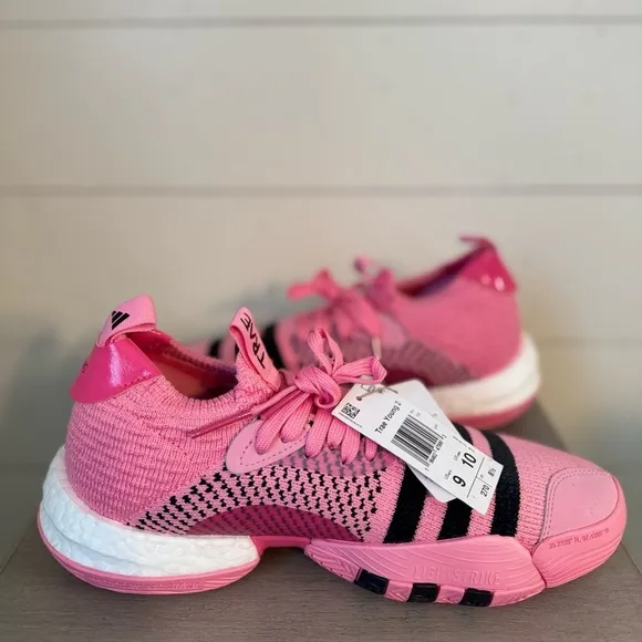 Adidas Trae Young 2 Men Basketball Shoes Bliss Pink Black US Men 9 Women 10