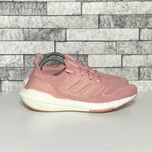 Adidas UltraBoost 22 Womens 8.5 Wonder Mauve Athletic Shoes Like New