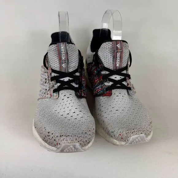 Adidas UltraBoost Clima x Missoni Athletic Sneakers Mens 7 Gray Lace Up Low Top