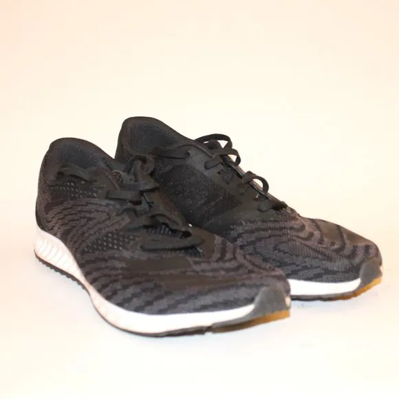 adidas Women's 10 Aerobounce PR Running Athletic Shoe Core Black Metallic Silver