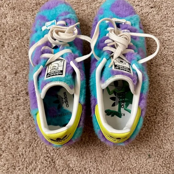 Adidas x Disney Monsters, Inc. Stan Smith Prime Green sneakers