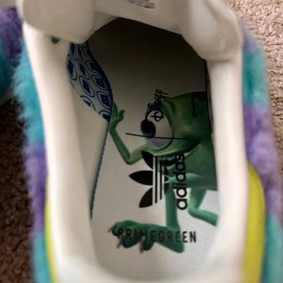 Adidas x Disney Monsters, Inc. Stan Smith Prime Green sneakers