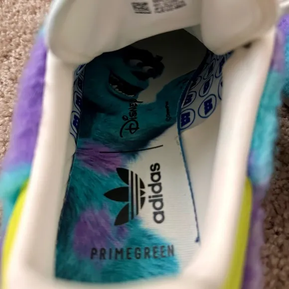 Adidas x Disney Monsters, Inc. Stan Smith Prime Green sneakers