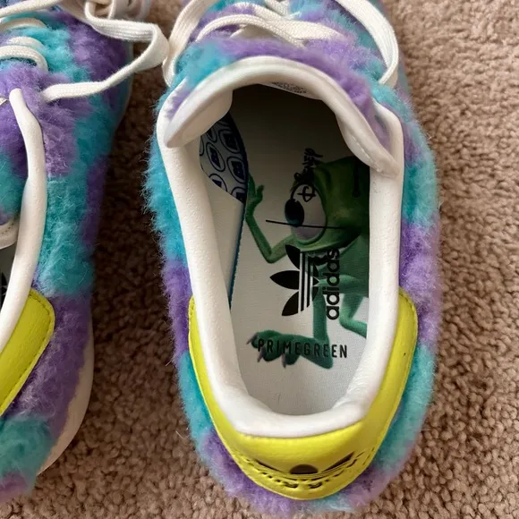 Adidas x Disney Monsters, Inc. Stan Smith Prime Green sneakers