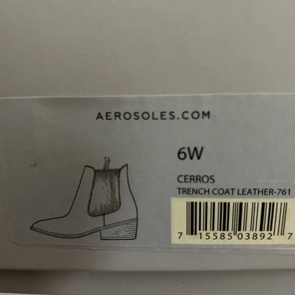Aerosoles Women's CERROS Mid-calf Boot, Trench Coat Leather Tan Nude 6 W
