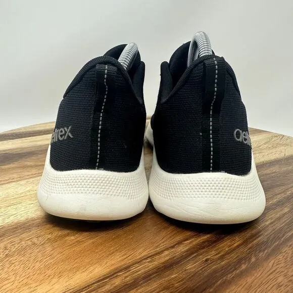 Aetrex Emery Sneaker Women’s 10 (EU 41) Black White Walking Running Active Shoes