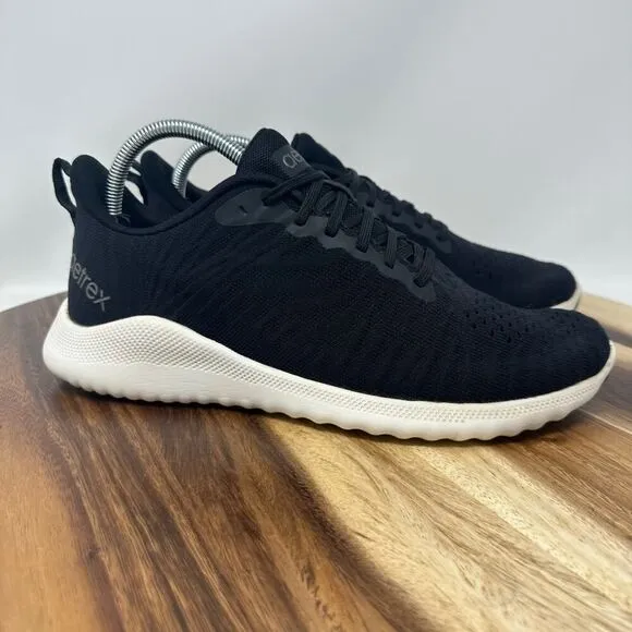 Aetrex Emery Sneaker Women’s 10 (EU 41) Black White Walking Running Active Shoes