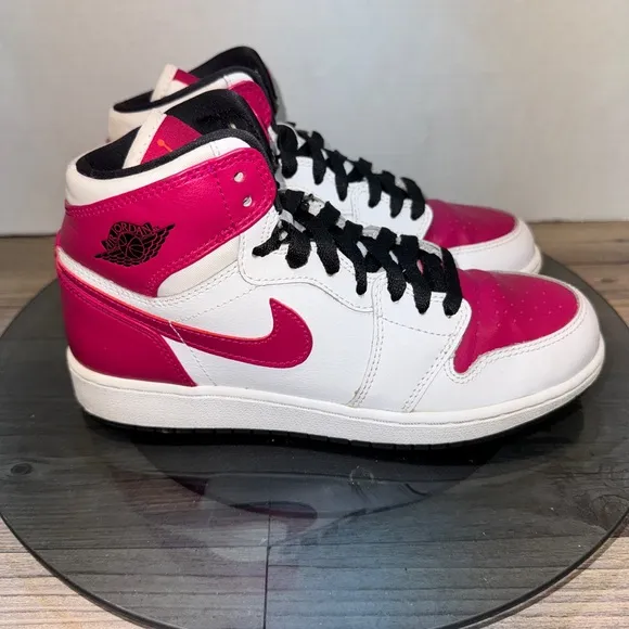 Air Jordan 1 Retro High GG (2015) Nike Basketball Shoes White Fuchsia Size 5Y
