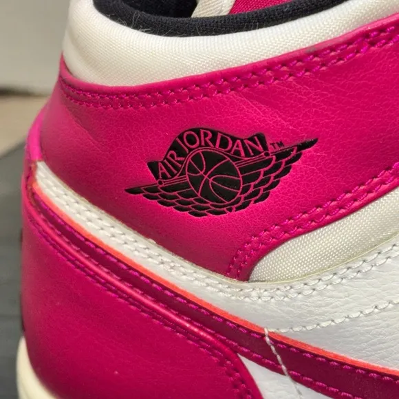 Air Jordan 1 Retro High GG (2015) Nike Basketball Shoes White Fuchsia Size 5Y