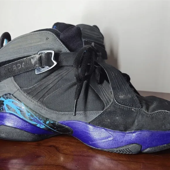Air Jordan VIII 8 Retro 467808-009 Shoes Size Mens 9.5 Basketball Retro Sneakers