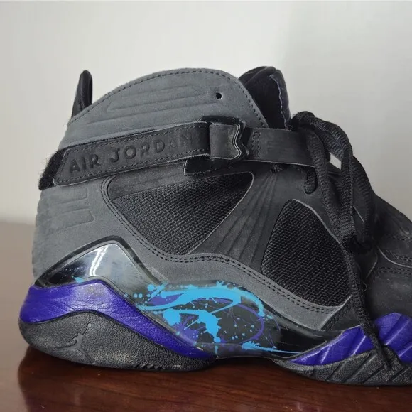 Air Jordan VIII 8 Retro 467808-009 Shoes Size Mens 9.5 Basketball Retro Sneakers