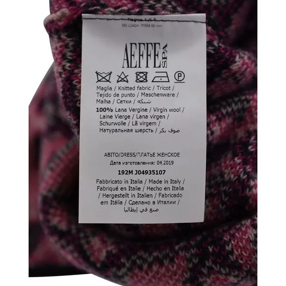 Alberta Ferretti Save Me Leopard-print Knit Sweater in Pink Virgin Wool