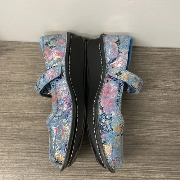 Alegria Belle Leather Mary Jane Shoes size 38