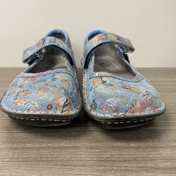 Alegria Belle Leather Mary Jane Shoes size 38