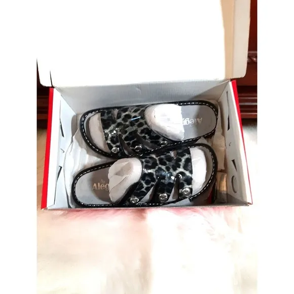 Alegria NEW Women's Size 8 Style #DIN-406X Dinah Color-Snow Leopard