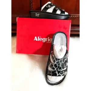 Alegria NEW Women's Size 8 Style #DIN-406X Dinah Color-Snow Leopard