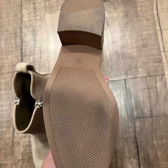 Alexa Suede Leather Comfortable Lightweight Flexible Booties