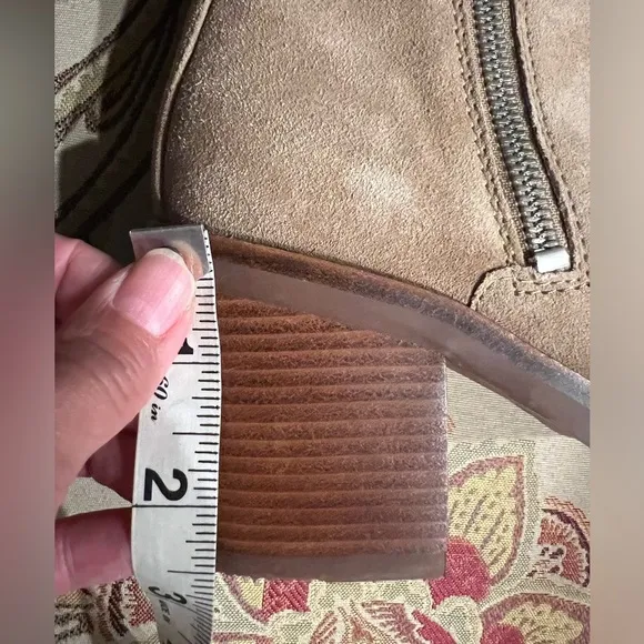 Alexa Suede Leather Comfortable Lightweight Flexible Booties