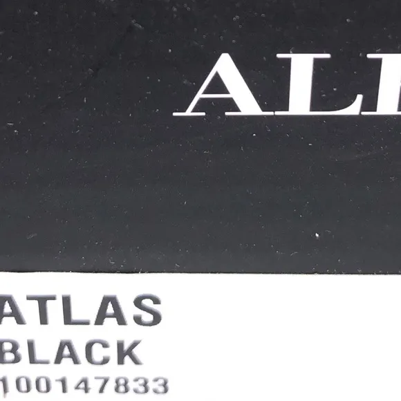 Alfani Atlas Black Slip On Slide Shoes