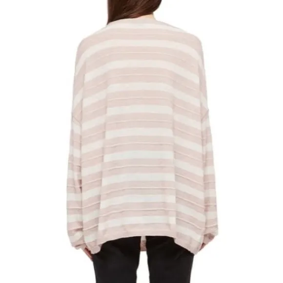 All Saints Cassia Striped Boat Neck Sweater