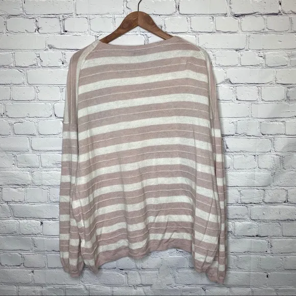 All Saints Cassia Striped Boat Neck Sweater