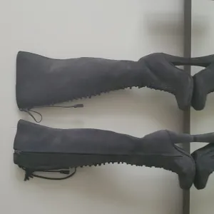 All Saints Over The Knee Size 37 Leather Suede Boots