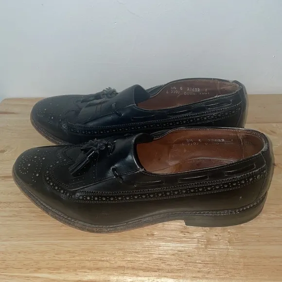 Allen Edmonds Arlington Black Loafer Dress Shoe Career Work Court Size Men’s 12