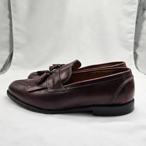 Allen Edmonds Cannondale Split Toe Tassel Kiltie Loafer Shoes Size 13 D Black