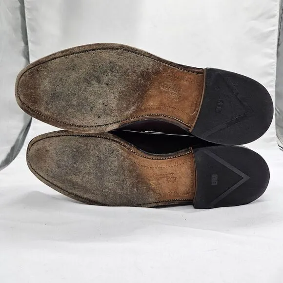 Allen Edmonds Cannondale Split Toe Tassel Kiltie Loafer Shoes Size 13 D Black