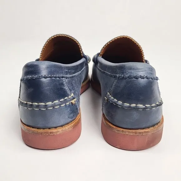 Allen Edmonds - Sedona (navy Leather) Men's Slip-on Dress Shoes
