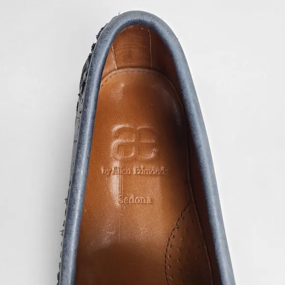 Allen Edmonds - Sedona (navy Leather) Men's Slip-on Dress Shoes